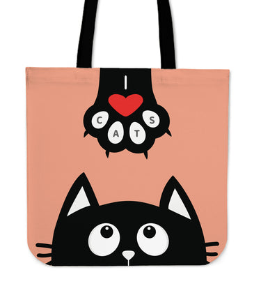 Tote Bag - Cloth - Cat and Paw
